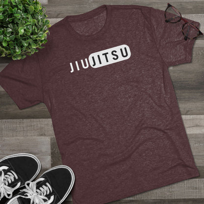 Jiu Jitsu Red Box Tri-Blend Tee - Dark (Red/Black Edition)