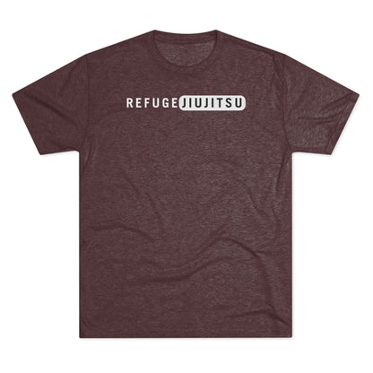 Refuge Jiu Jitsu Red Box Tri-Blend Tee - Dark (Red/Black Edition)