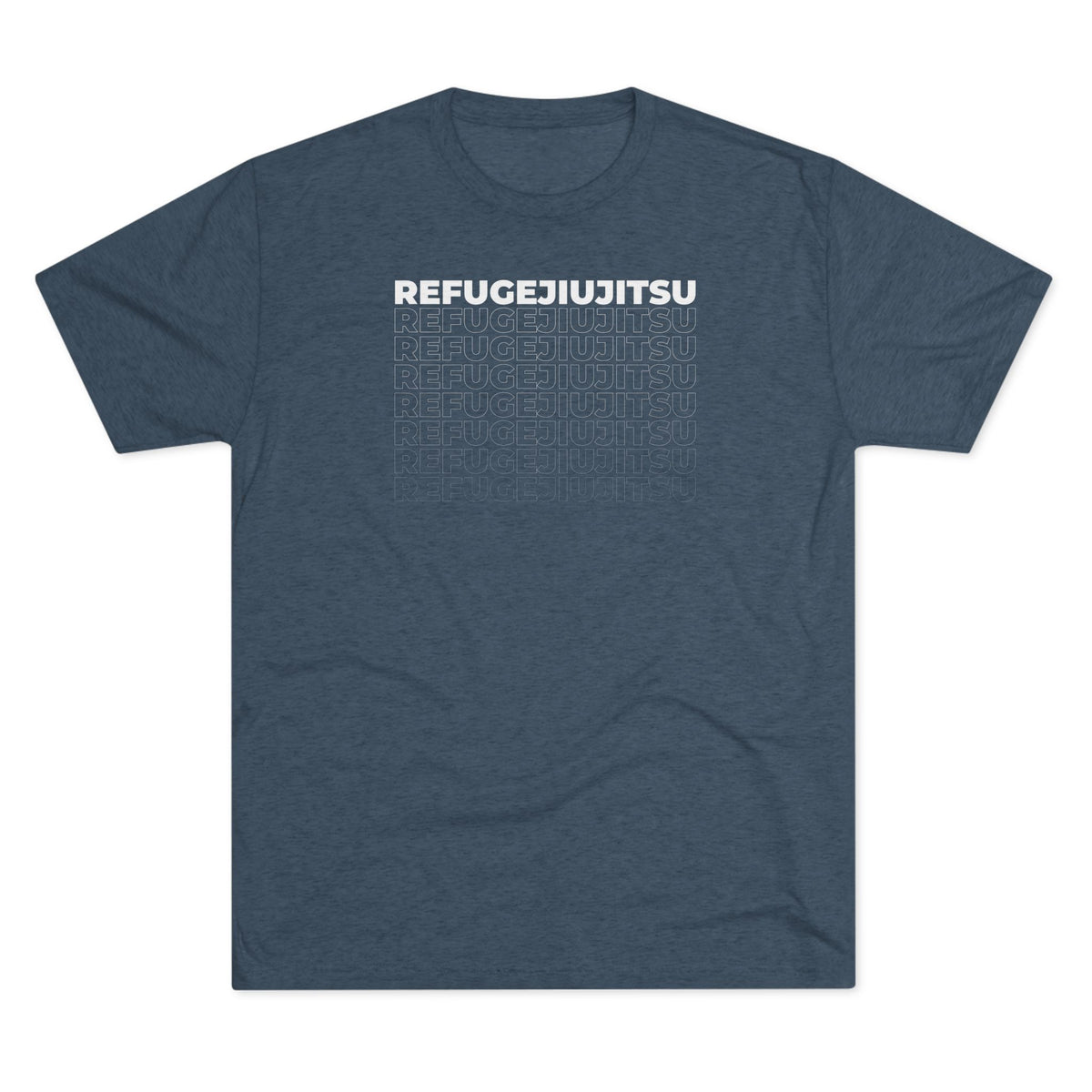 REFUGEJIUJITSU Fade Tri-Blend Tee - Dark