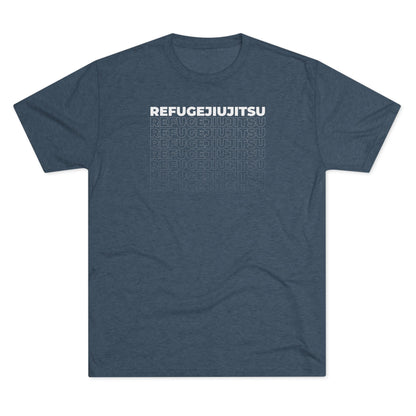 REFUGEJIUJITSU Fade Tri-Blend Tee - Dark