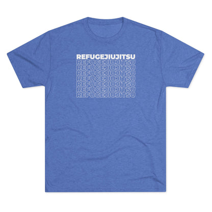 REFUGEJIUJITSU Fade Tri-Blend Tee - Dark (Bold Edition)