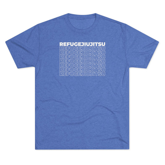 REFUGEJIUJITSU Fade Tri-Blend Tee - Dark (Bold Edition)