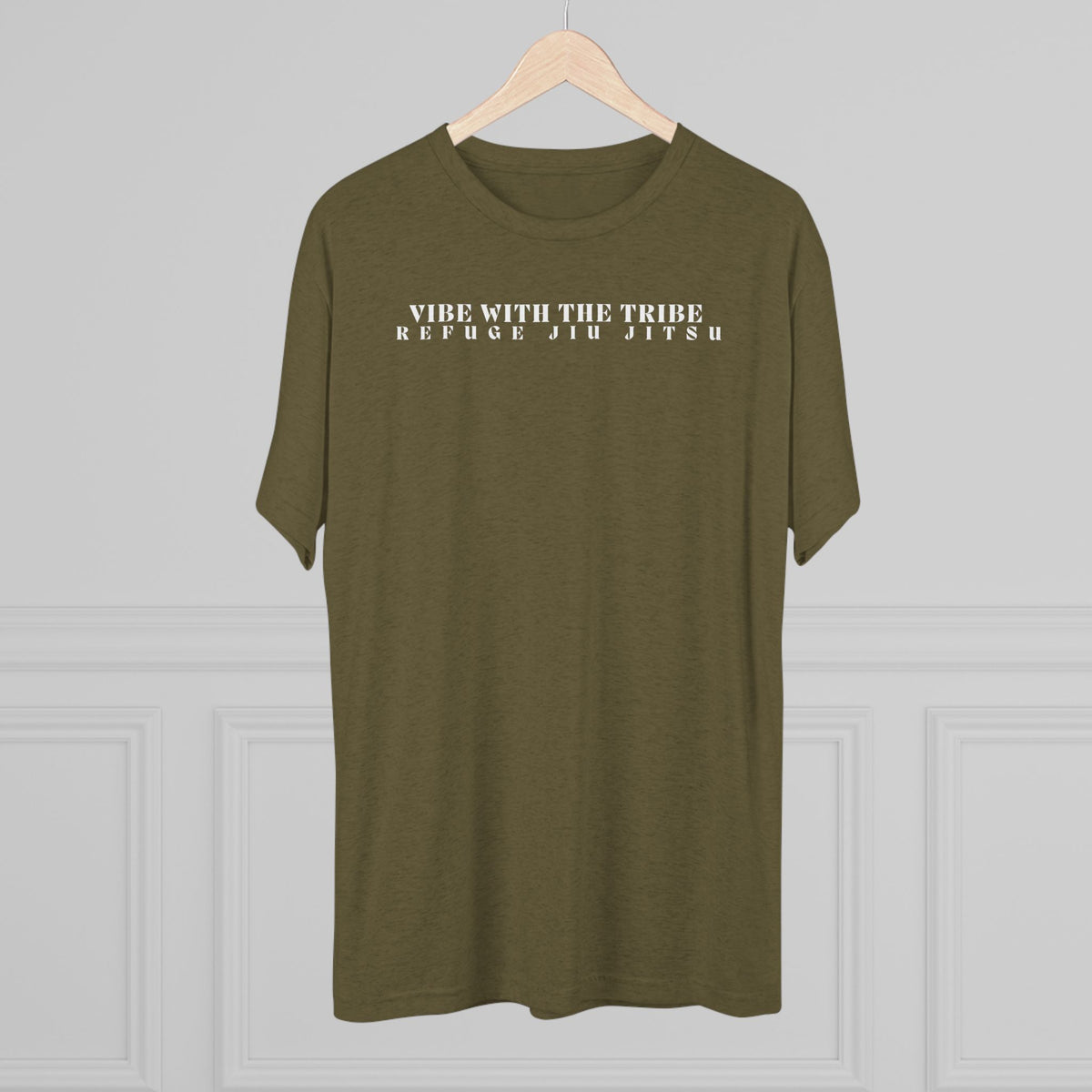 Refuge Vibe Tri-Blend Tee - Dark