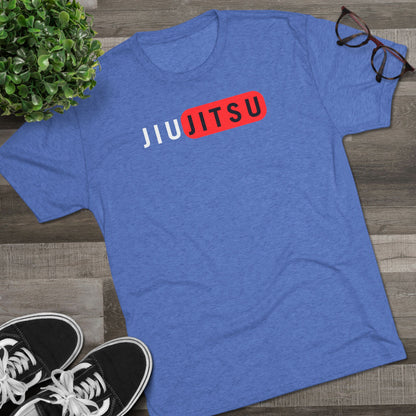 Jiu Jitsu Red Box Tri-Blend Tee - Dark