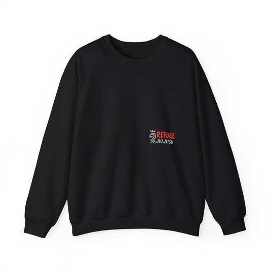 Jiu Jitsu Cat Mom Club Crewneck - Dark