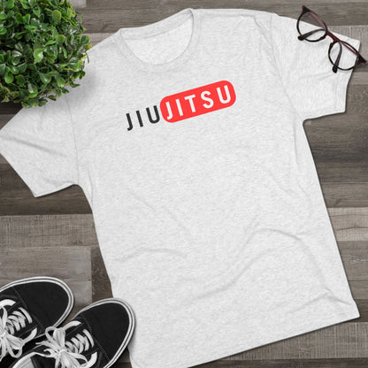 Jiu Jitsu Red Box Tri-Blend Tee