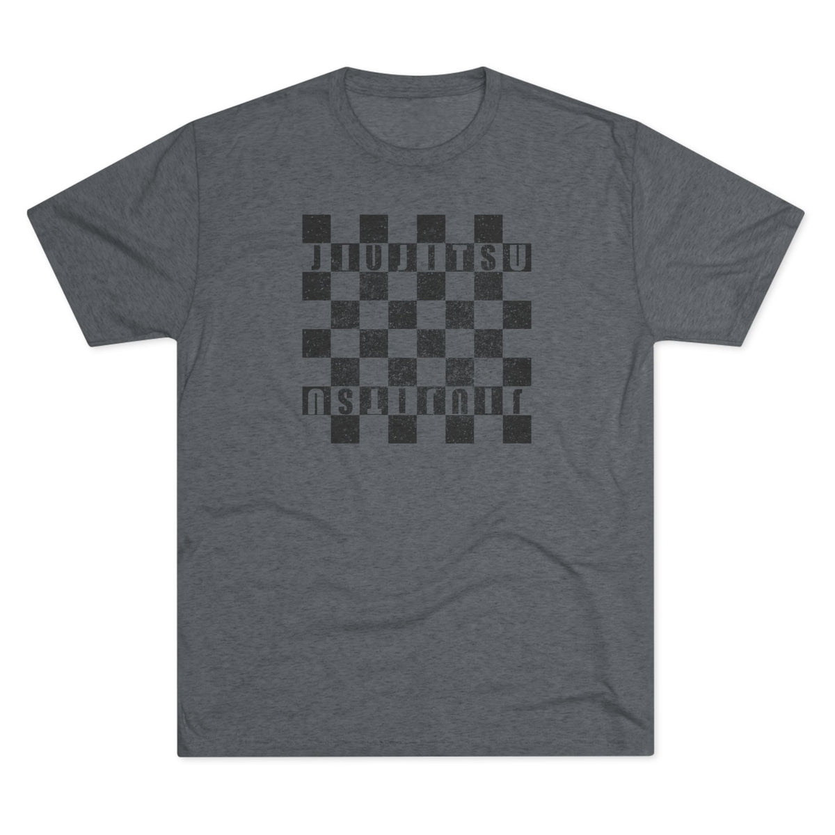 Jiu Jitsu Checkered Tri-Blend Tee