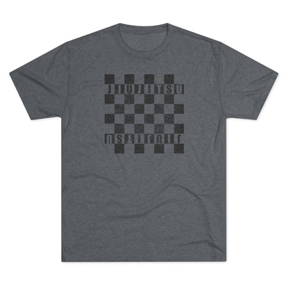 Jiu Jitsu Checkered Tri-Blend Tee