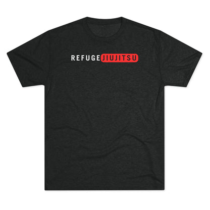Refuge Jiu Jitsu Red Box Tri-Blend Tee - Dark