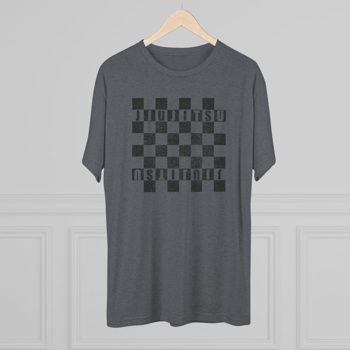 Jiu Jitsu Checkered Tri-Blend Tee
