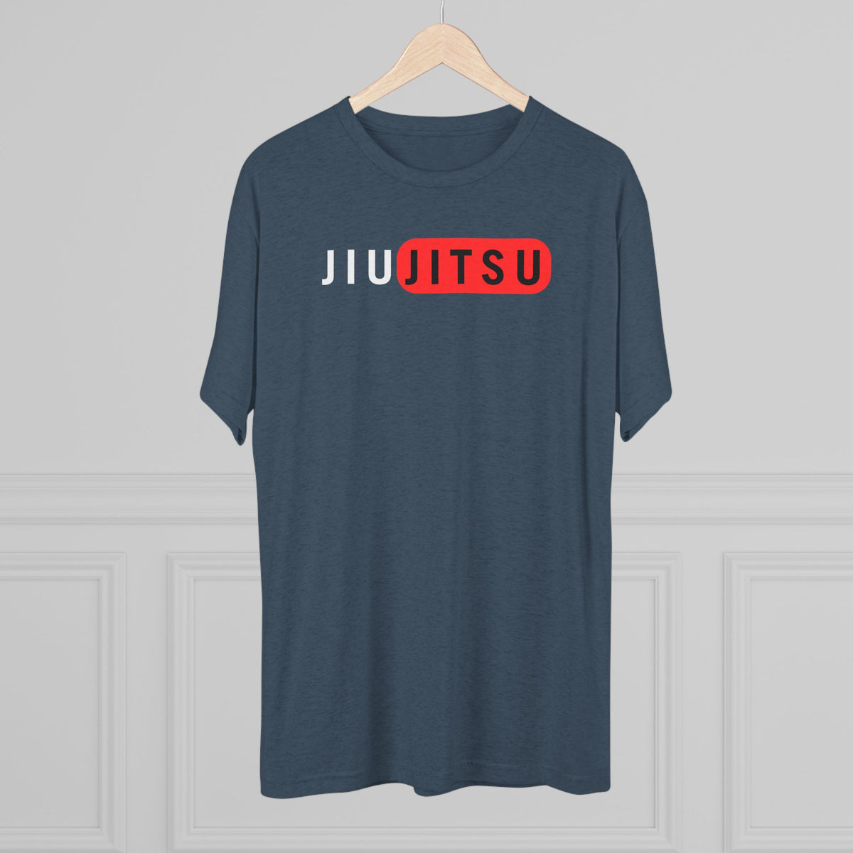 Jiu Jitsu Red Box Tri-Blend Tee - Dark