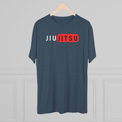Jiu Jitsu Red Box Tri-Blend Tee - Dark