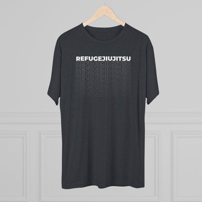 REFUGEJIUJITSU Fade Tri-Blend Tee - Dark