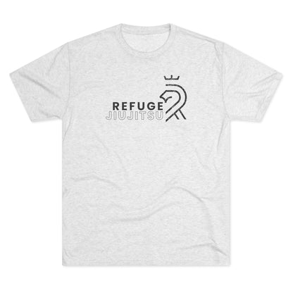 Refuge Jiu Jitsu Lion Logo Tri-Blend Tee
