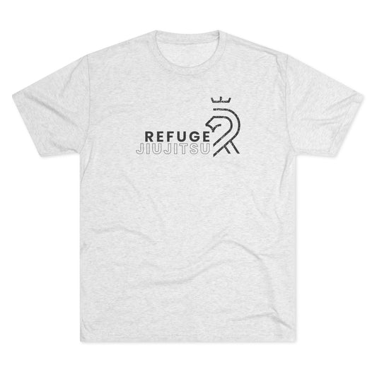 Refuge Jiu Jitsu Lion Logo Tri-Blend Tee