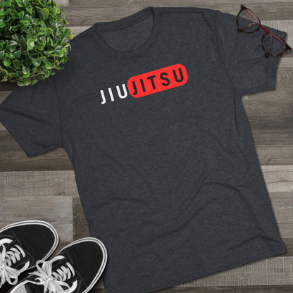 Jiu Jitsu Red Box Tri-Blend Tee - Dark