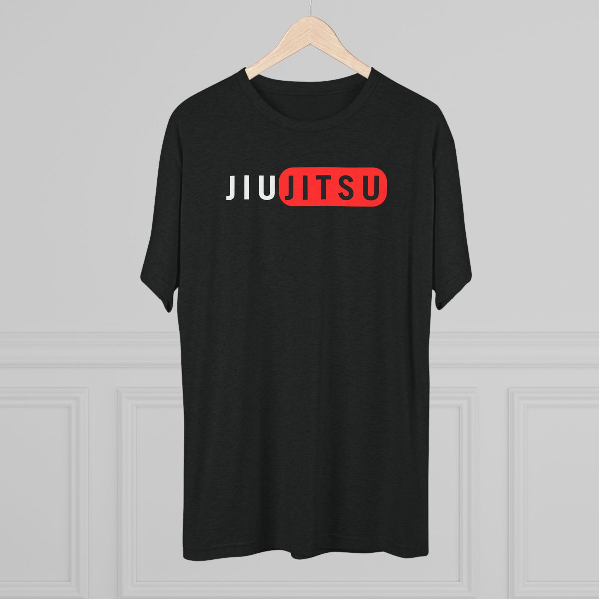 Jiu Jitsu Red Box Tri-Blend Tee - Dark