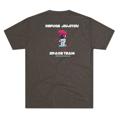 Refuge Jiu Jitsu Space Team Tri-Blend Tee - Dark