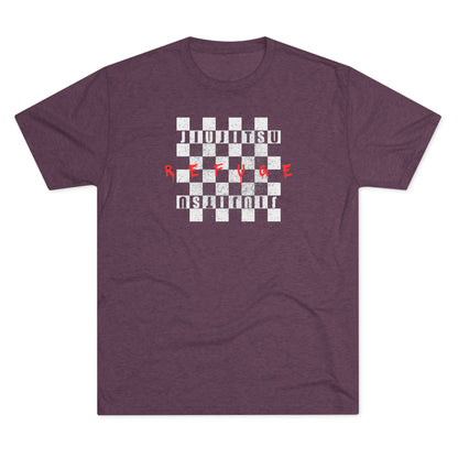 Refuge Checkered Tri-Blend Tee - Dark