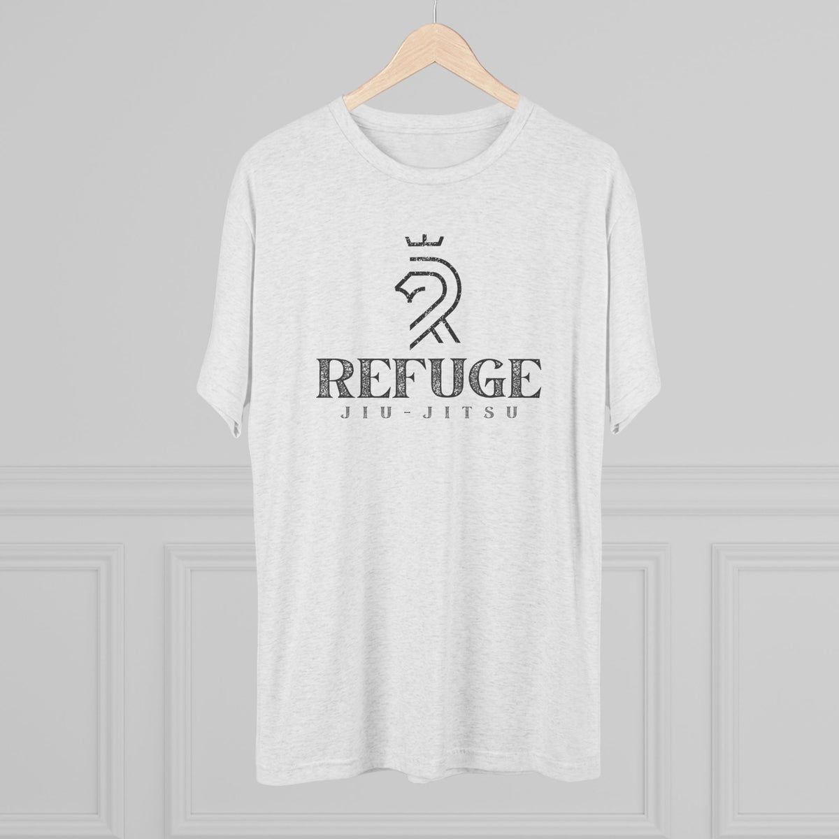 Refuge Lion Stacked Tri-Blend Tee