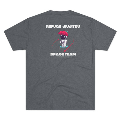 Refuge Jiu Jitsu Space Team Tri-Blend Tee - Dark