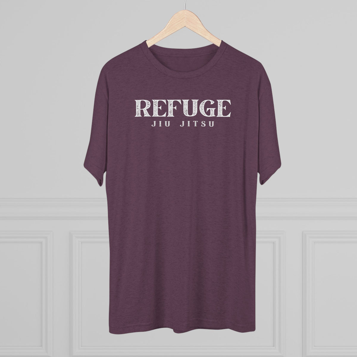 Refuge Serif Tri-Blend Tee - Dark