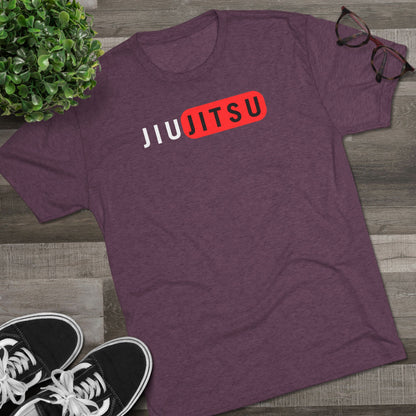 Jiu Jitsu Red Box Tri-Blend Tee - Dark