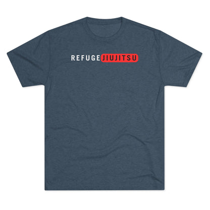 Refuge Jiu Jitsu Red Box Tri-Blend Tee - Dark
