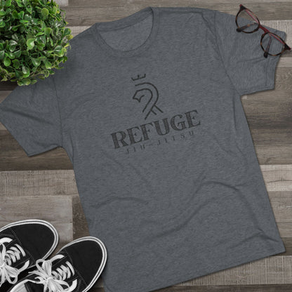 Refuge Lion Stacked Tri-Blend Tee