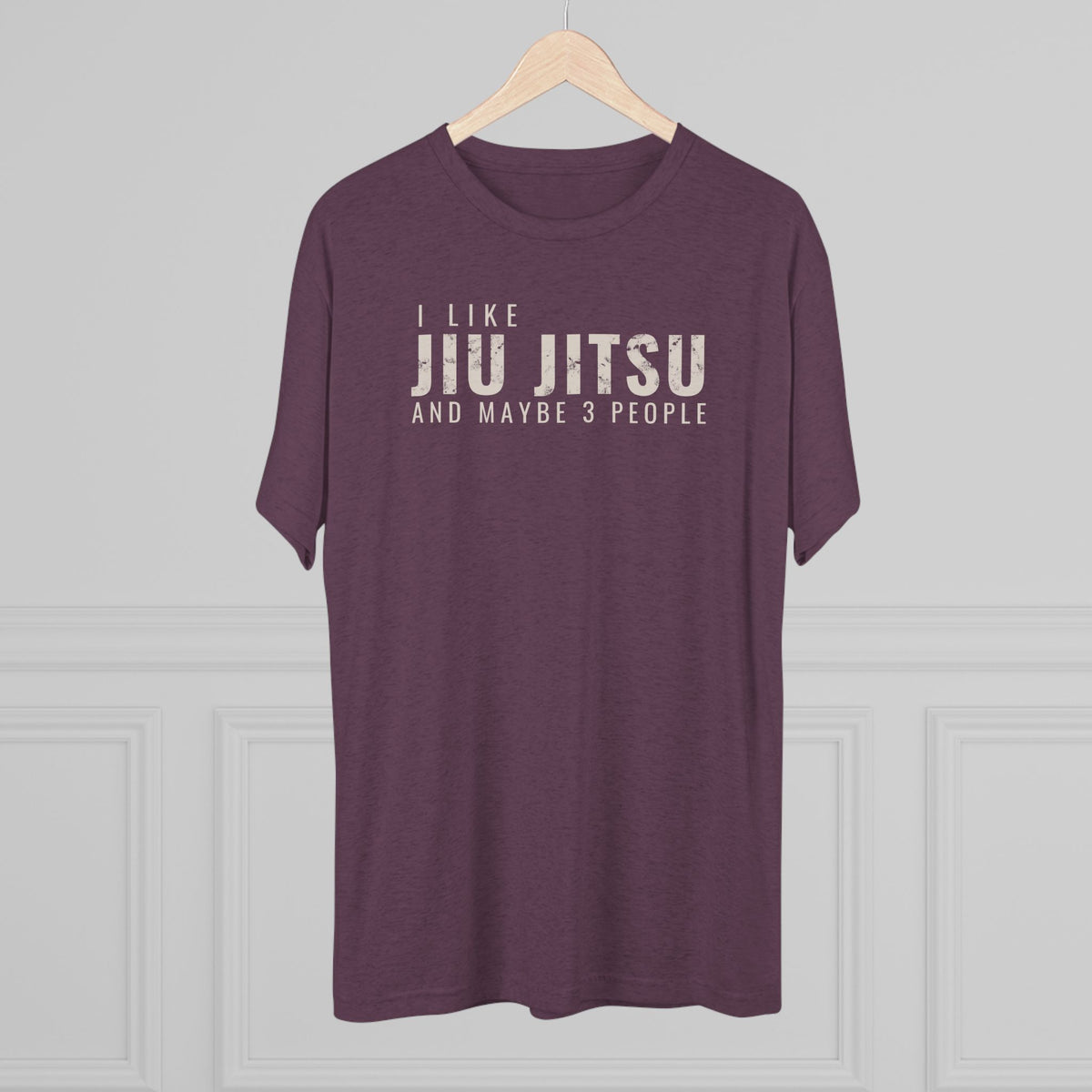 I Like Jiu Jitsu Tri-Blend Tee - Dark