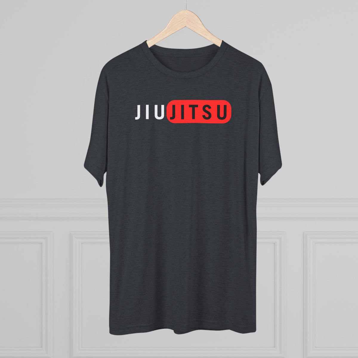 Jiu Jitsu Red Box Tri-Blend Tee - Dark