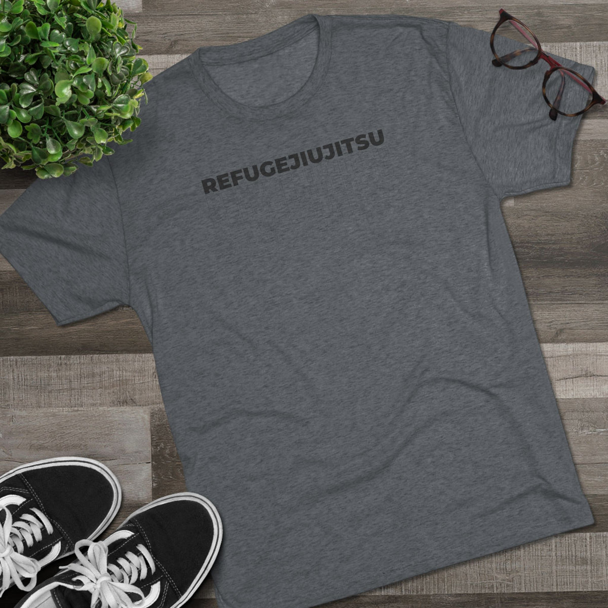 REFUGEJIUJITSU Fade Tri-Blend Tee