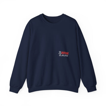 Jiu Jitsu Cat Mom Club Crewneck - Dark