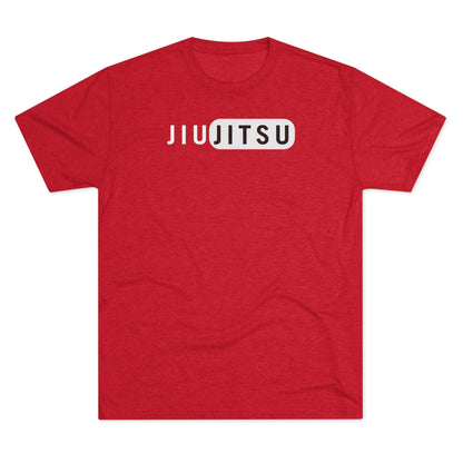 Jiu Jitsu Red Box Tri-Blend Tee - Dark (Red/Black Edition)
