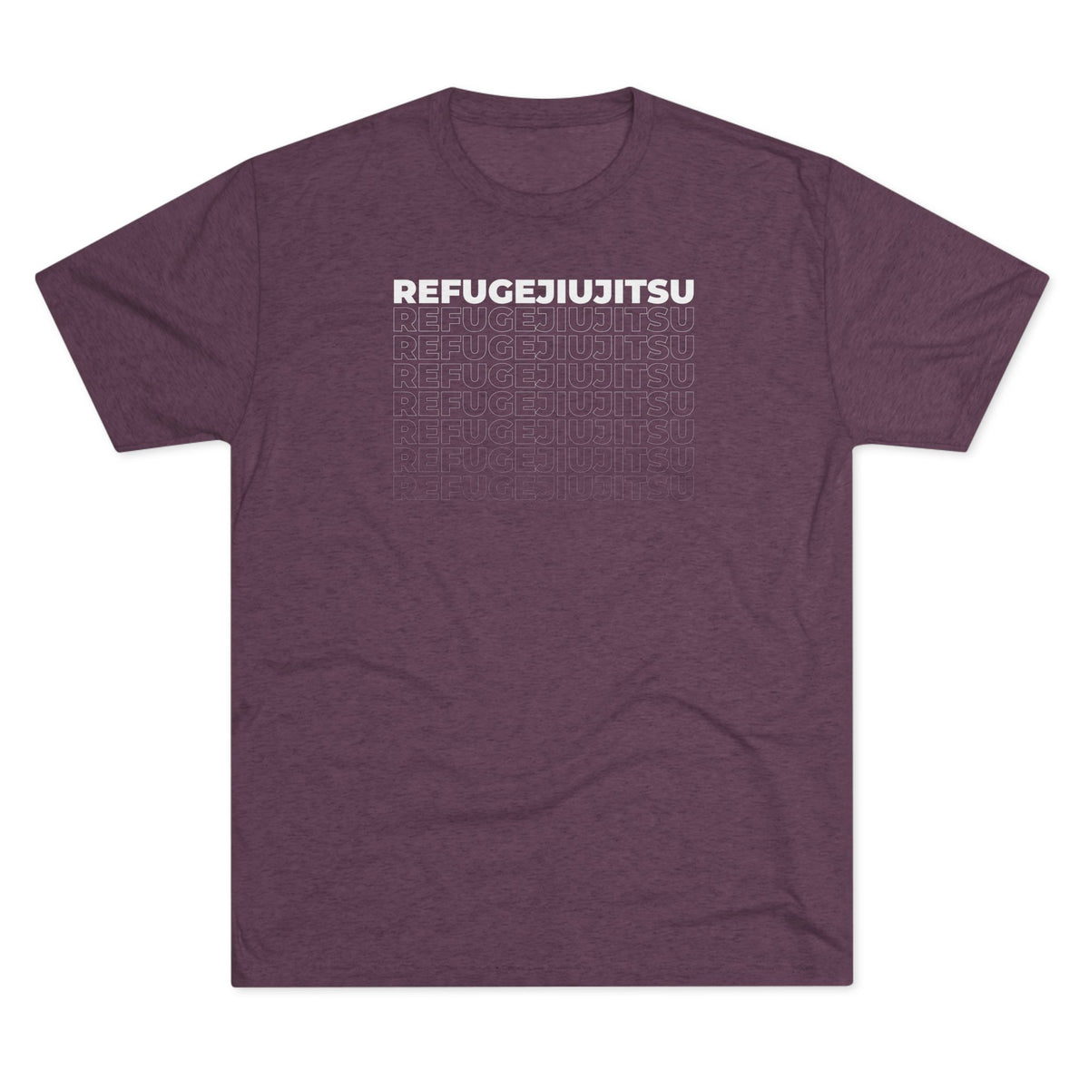 REFUGEJIUJITSU Fade Tri-Blend Tee - Dark