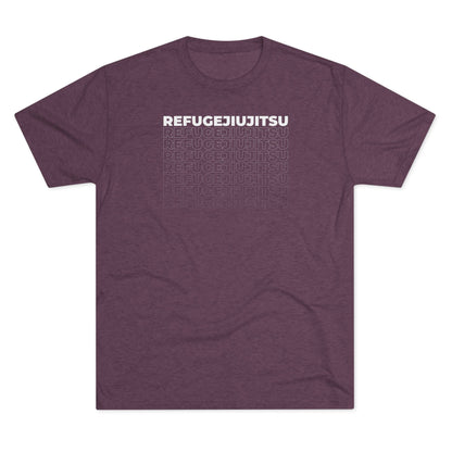 REFUGEJIUJITSU Fade Tri-Blend Tee - Dark