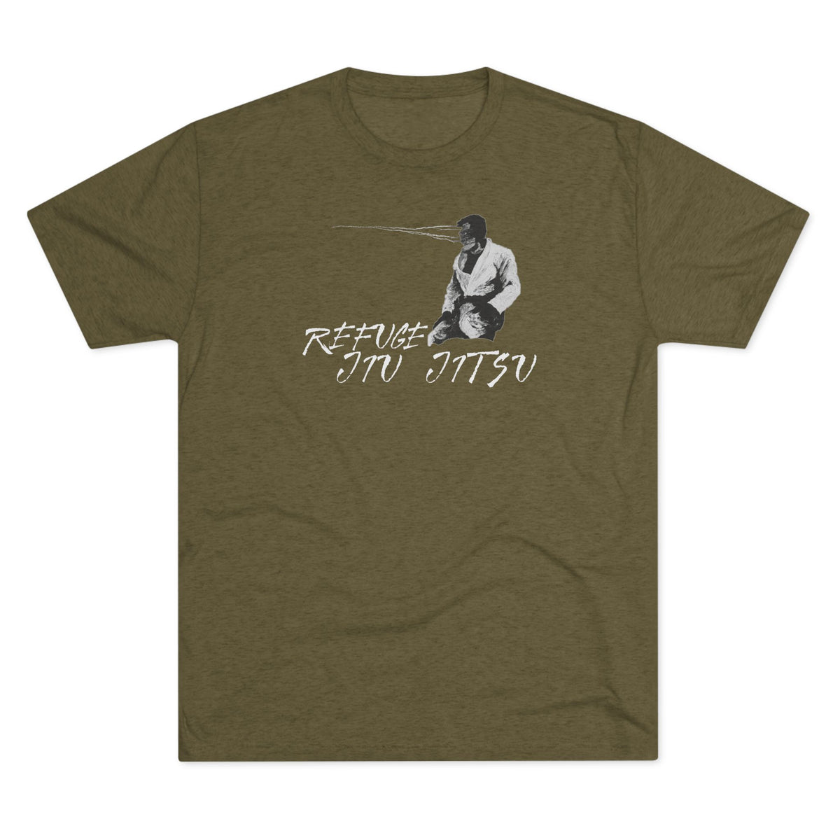 Refuge Man of War Tri-Blend Tee - Dark