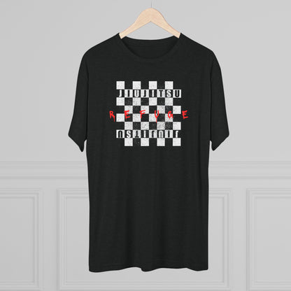 Refuge Checkered Tri-Blend Tee - Dark