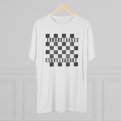 Jiu Jitsu Checkered Tri-Blend Tee