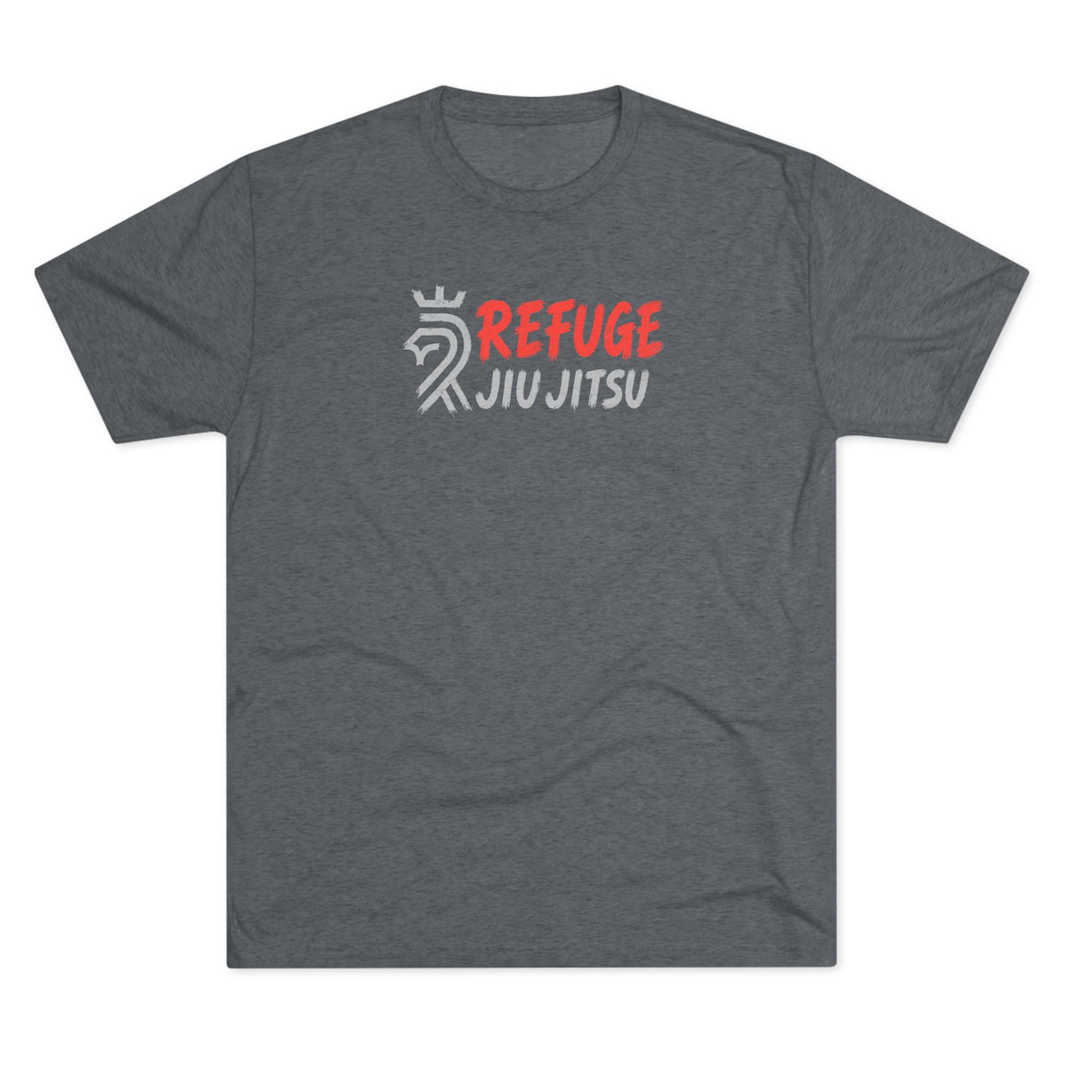 Jiu Jitsu Cat Dad Club Tri-Blend Tee - Dark