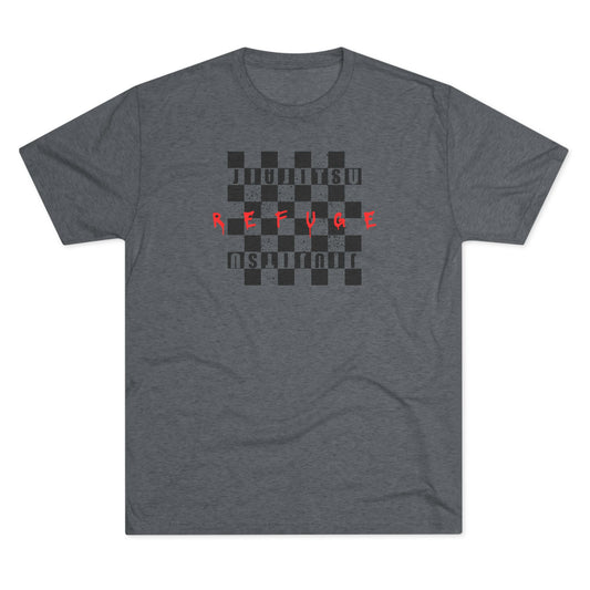 Refuge Checkered Tri-Blend Tee