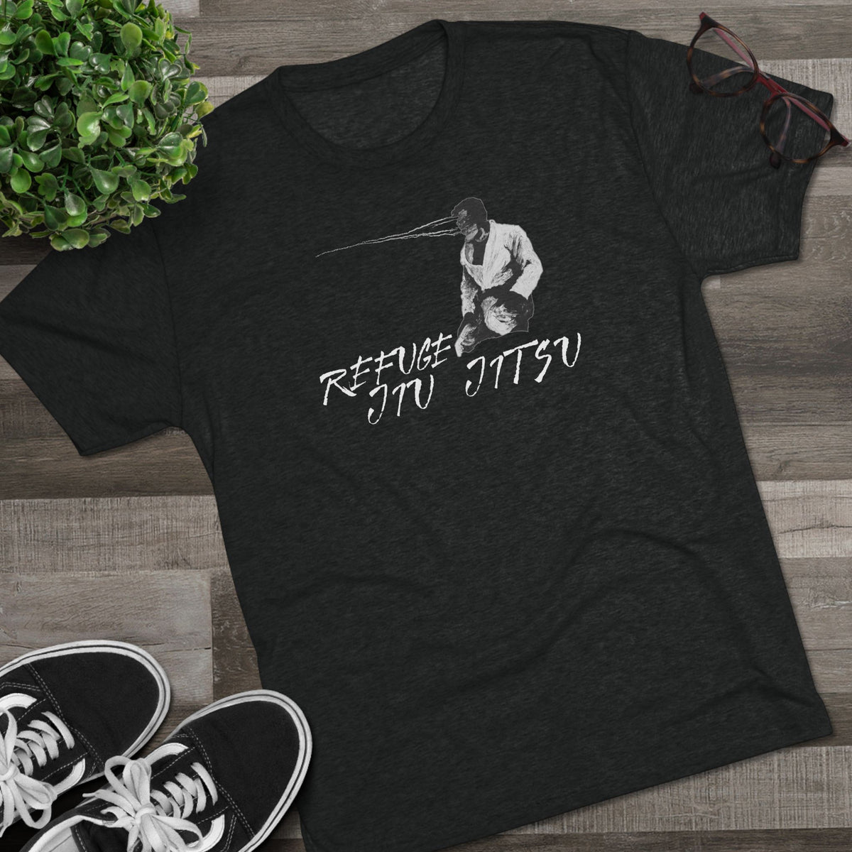 Refuge Man of War Tri-Blend Tee - Dark