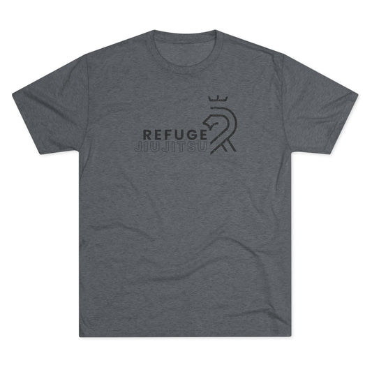 Refuge Jiu Jitsu Lion Logo Tri-Blend Tee