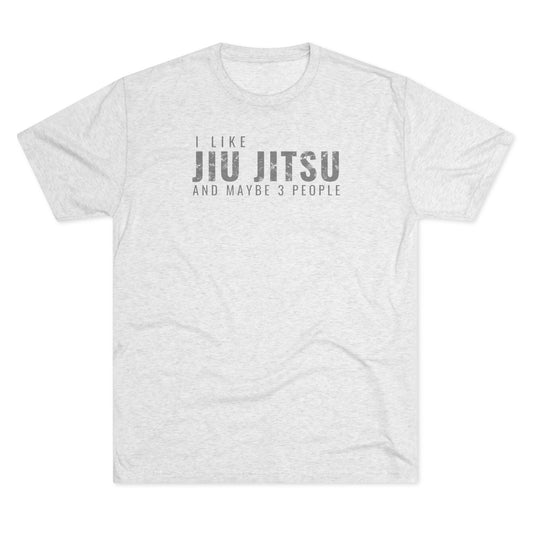 I Like Jiu Jitsu Tri-Blend Tee