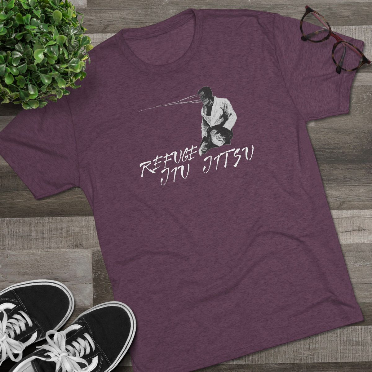 Refuge Man of War Tri-Blend Tee - Dark
