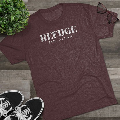Refuge Serif Tri-Blend Tee - Dark