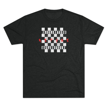 Refuge Checkered Tri-Blend Tee - Dark