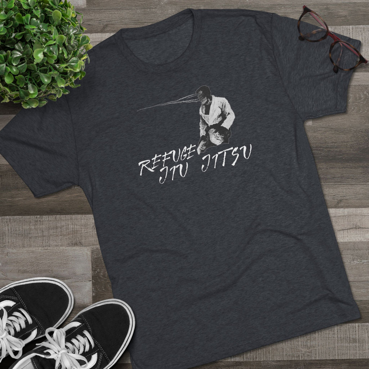 Refuge Man of War Tri-Blend Tee - Dark