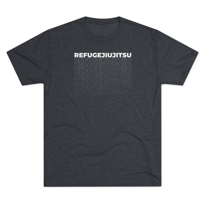 REFUGEJIUJITSU Fade Tri-Blend Tee - Dark