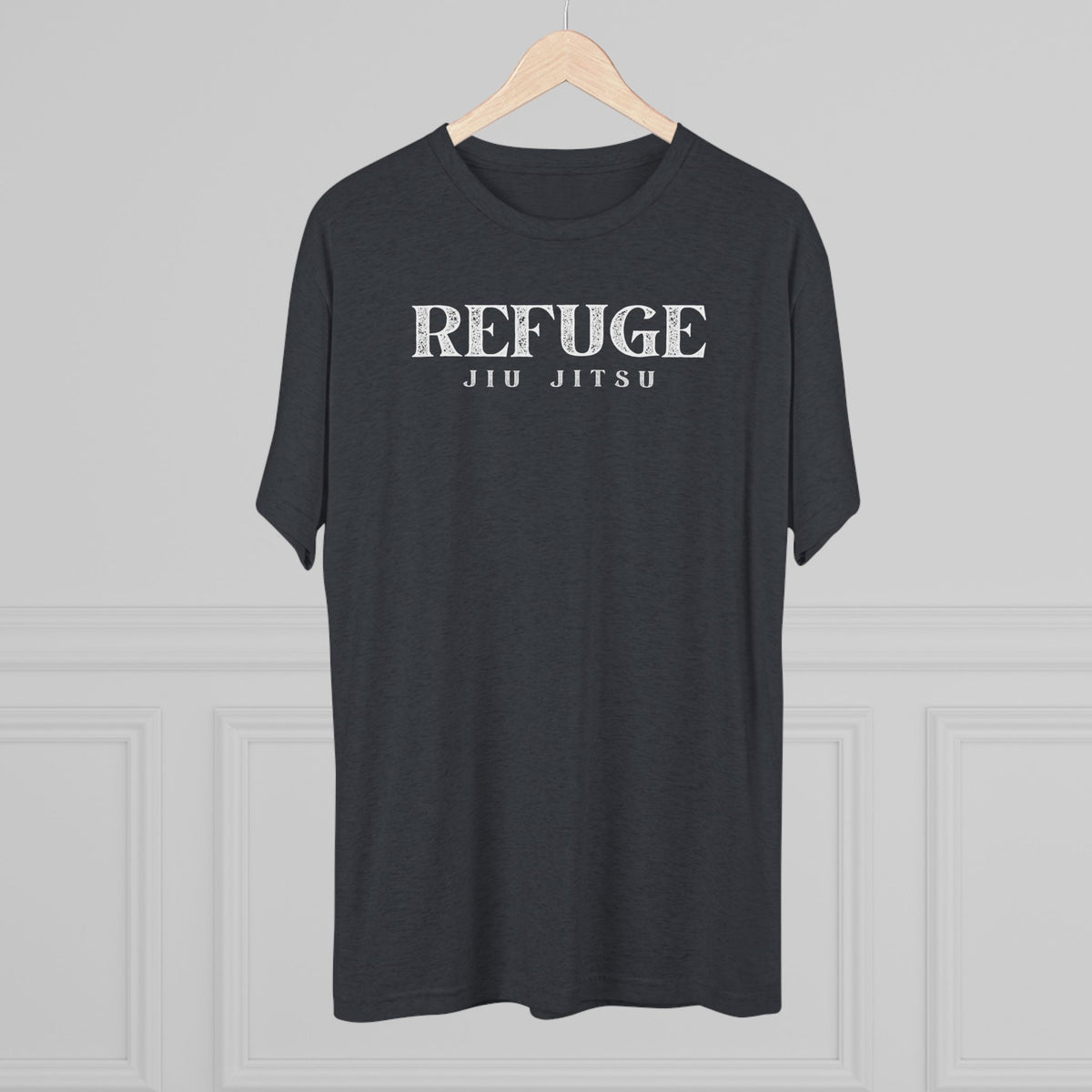 Refuge Serif Tri-Blend Tee - Dark